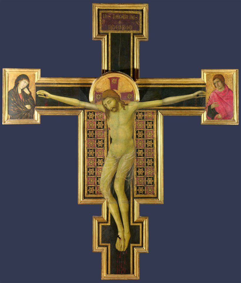 Segna di Buonaventura. Crocifisso. No 567. National Gallery, London