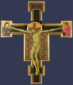 Segna di Buonaventura. Crocifisso. No 567. National Gallery, London