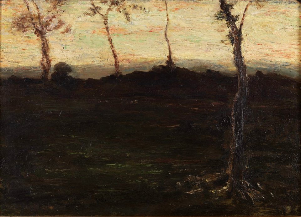 Segantini - Paesaggio brianteo, 1884-1885