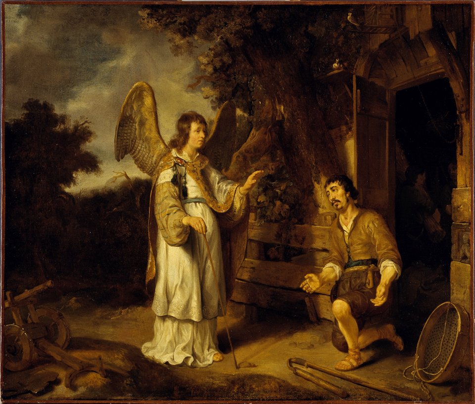 The Angel and Gideon (Gerbrandt van den Eeckhout) - Nationalmuseum - 17422