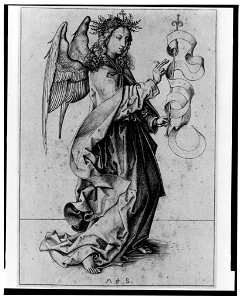 The Angel of the Annunciation) - MS LCCN2004665109