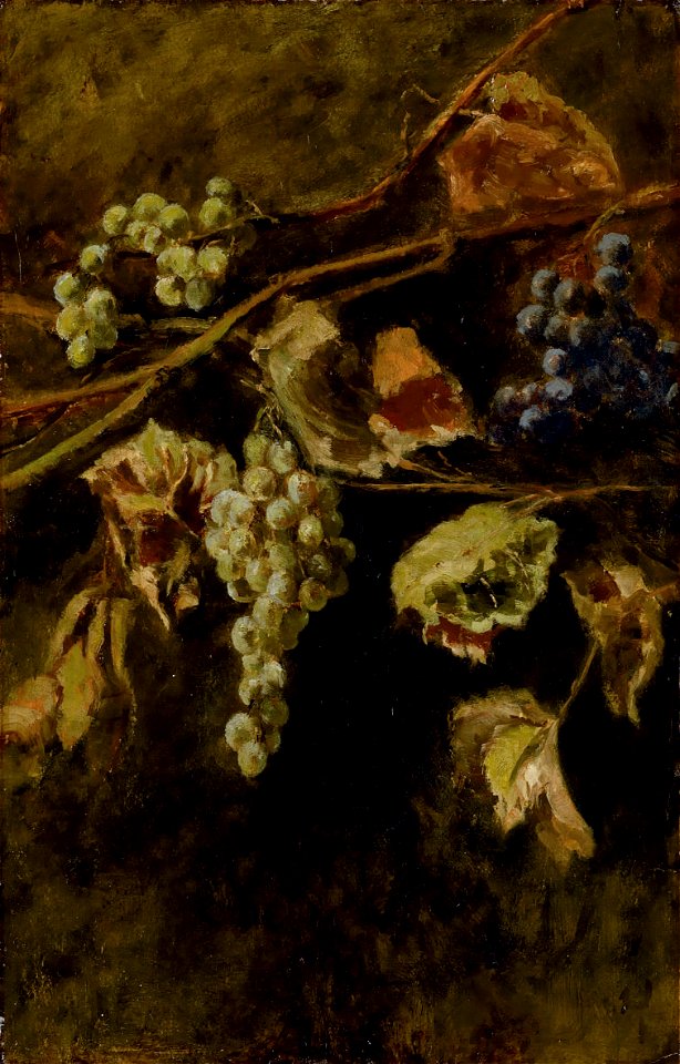 Segantini - Grappoli d'uvo, um 1880-82, 5321534