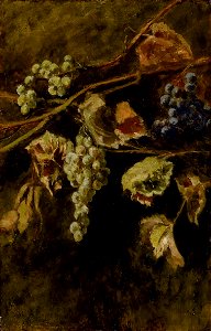 Segantini - Grappoli d'uvo, um 1880-82, 5321534