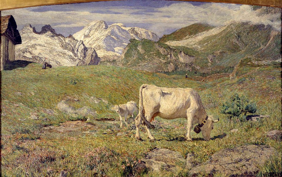 Segantini - Spring Pastures, 1896, 2336