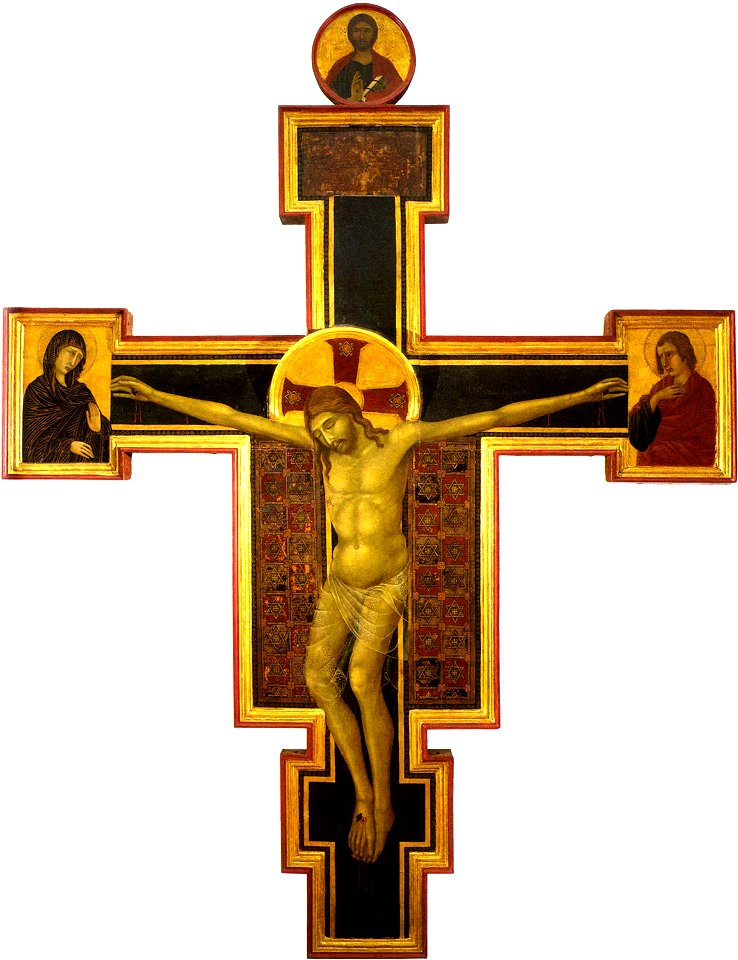Segna di Bonaventura.Crucifix. Siena, Pinacoteca Nazionale. 1310-1315.
