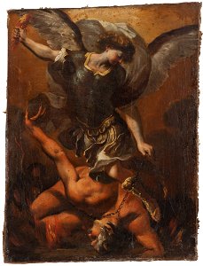 The Archangel Michael Defeating Satan - Nationalmuseum - 19071