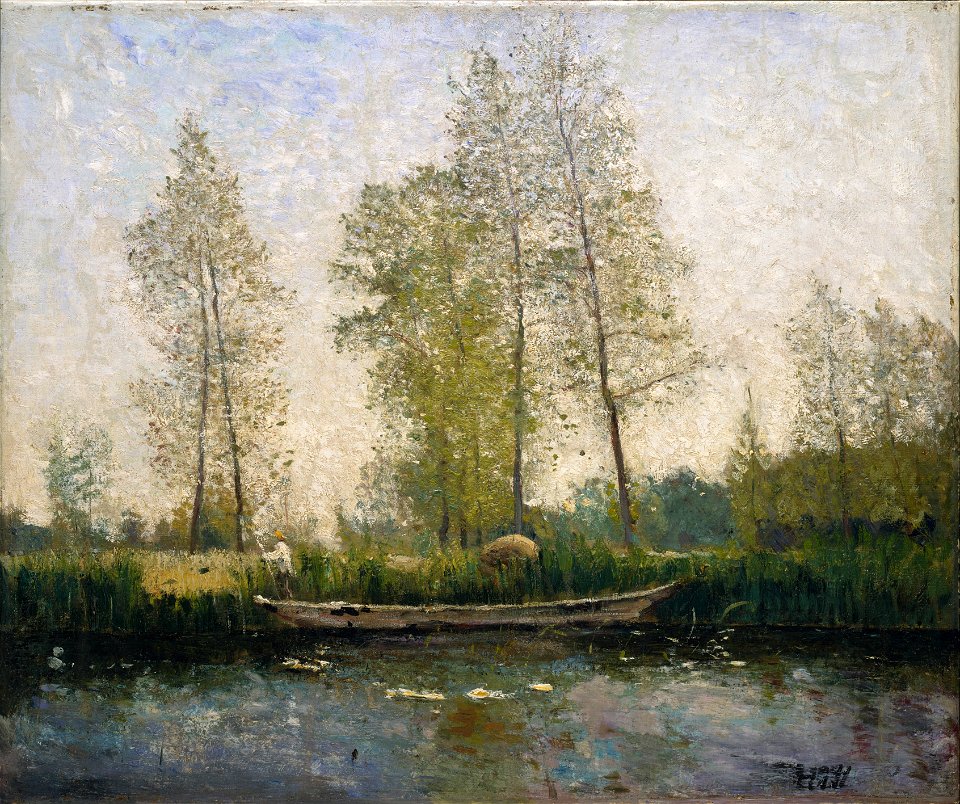 Seine. Motif from St Germain (Carl Fredrik Hill) - Nationalmuseum - 18870