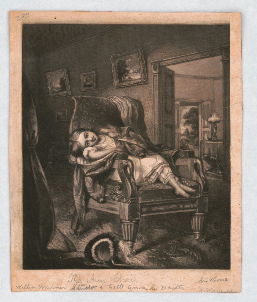 The arm chair - W. Warner. LCCN2013650041