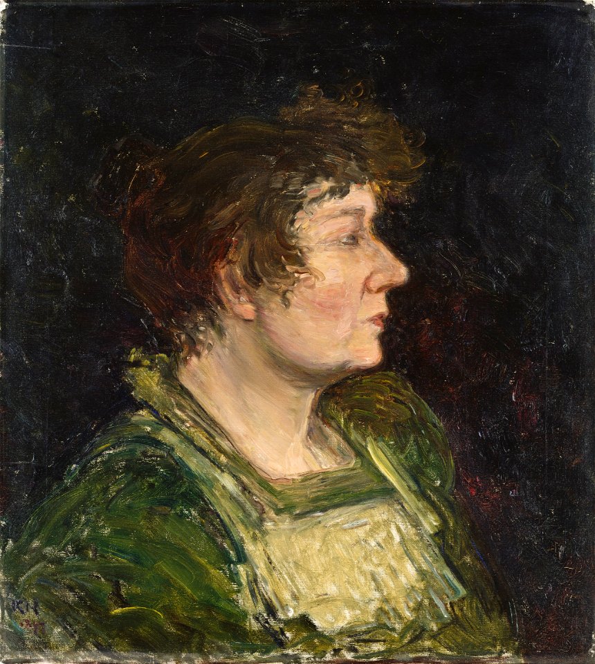 The Artist's Wife (Karl Nordström) - Nationalmuseum - 19456