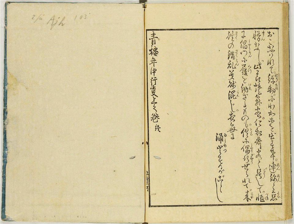 Seiro ehon nenju gyoji 青楼絵本年中行事 (A Picture Book of Annual Events in Yoshiwara) (BM 1979,0305,0.159.1 20)