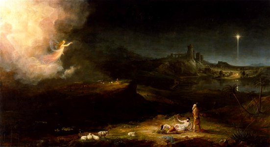 The Angel Appearing to the Shepherds (Thomas Cole)