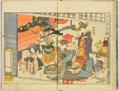 Seiro ehon nenju gyoji 青楼絵本年中行事 (A Picture Book of Annual Events in Yoshiwara) (BM 1979,0305,0.159.1 10)