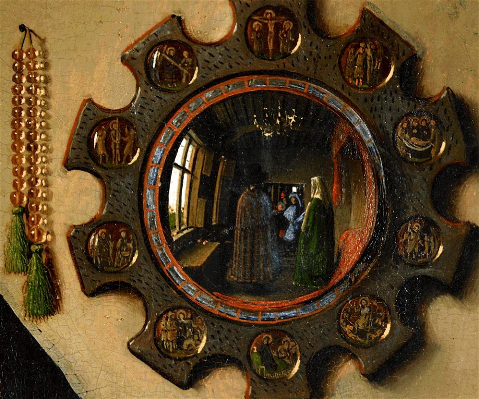 The Arnolfini Portrait, détail (2)