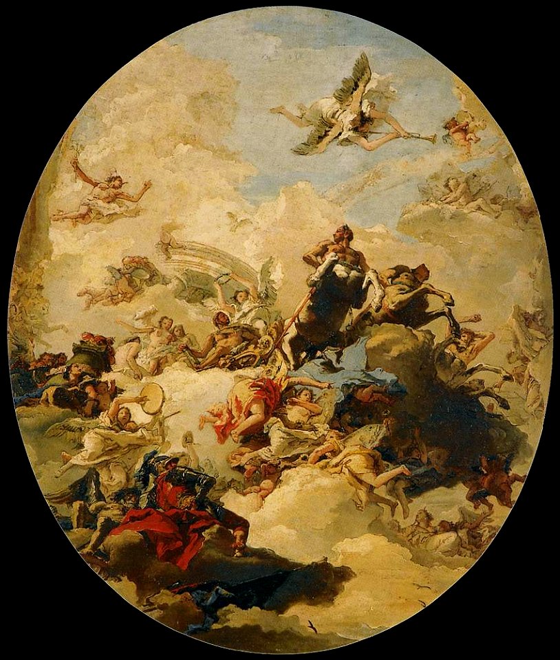 The Apotheosis of Hercules-TIEPOLO, Giovanni Domenico