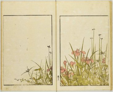 Seiro bijin awase sugata kagami 青楼美人合姿鏡 (A Mirror of Beautiful Women of the Green Houses Compared) (BM 1979,0305,0.124.1 23)