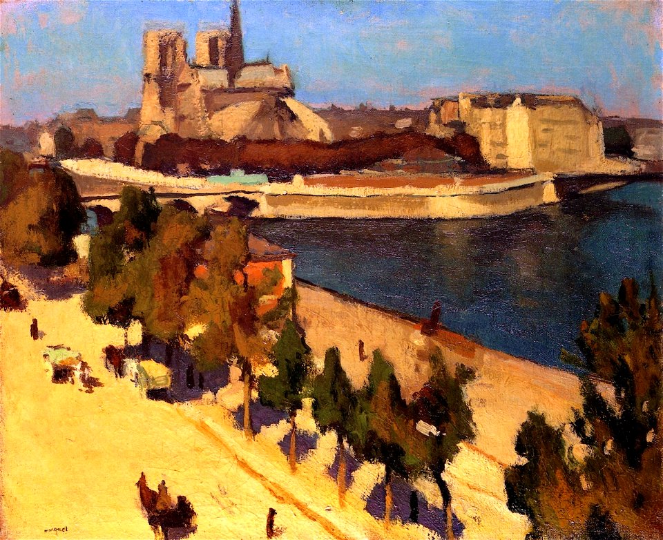 The Apse of Notre Dame Albert Marquet (1901)