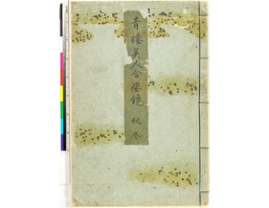 Seiro bijin awase sugata kagami 青楼美人合姿鏡 (A Mirror of Beautiful Women of the Green Houses Compared) (BM 1979,0305,0.124.2)
