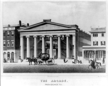 The arcade, Providence, R.I LCCN2004669310