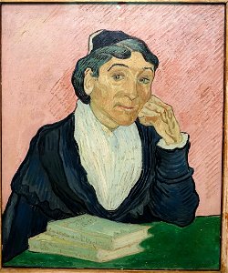 The Arlesienne by Vincent van Gogh, 1890, oil on canvas - Museu de Arte de São Paulo - DSC07384