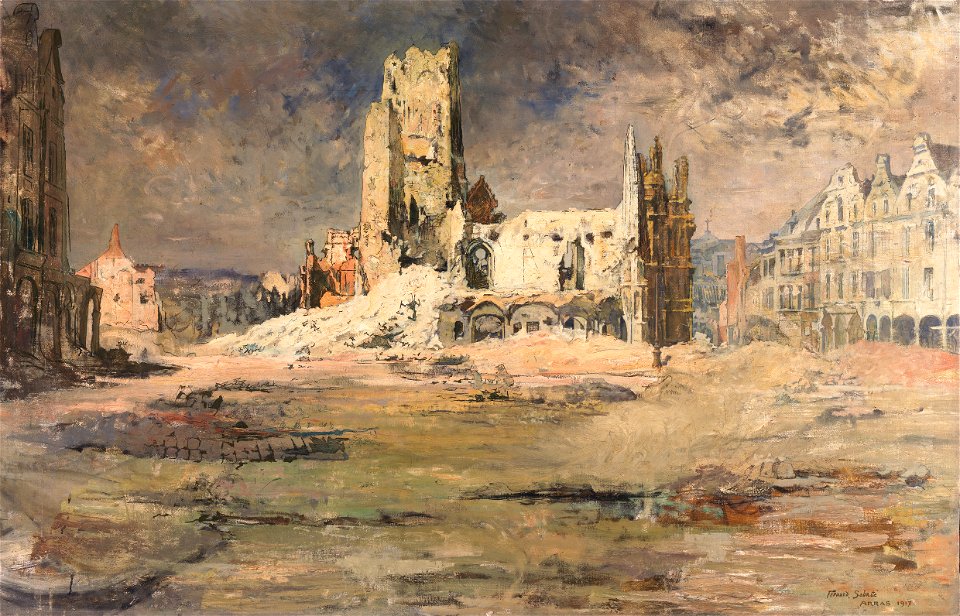 The Arras Belfry (1916) P5671