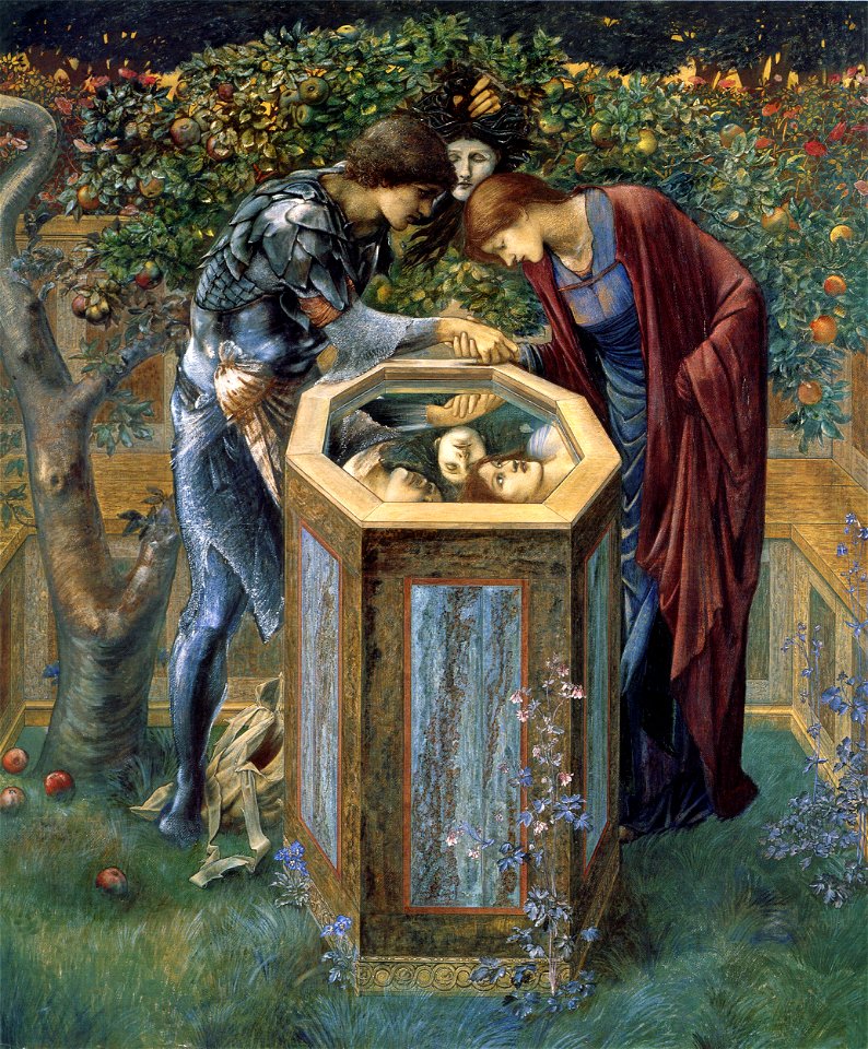 The Baleful Head by Edward Burne-Jones (1885)