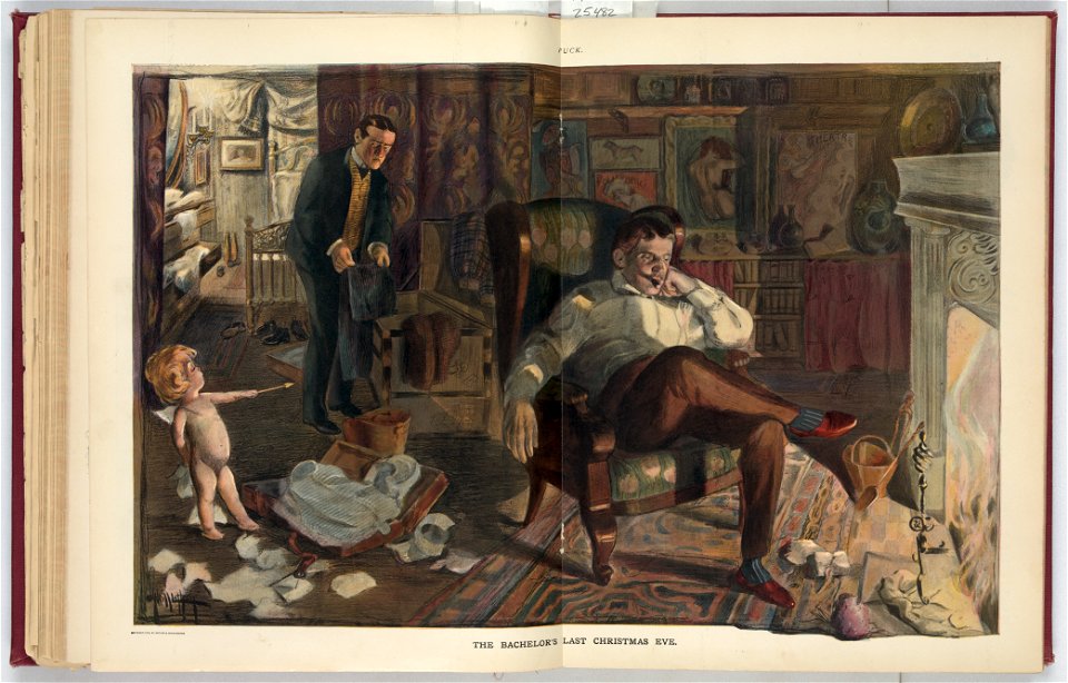 The bachelor's last Christmas eve - O'Neill Latham. LCCN2010651355