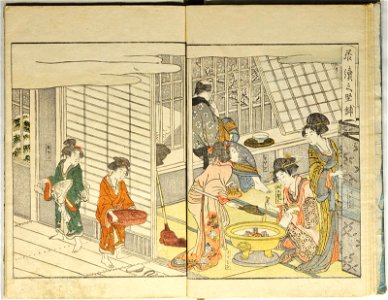 Seiro ehon nenju gyoji 青楼絵本年中行事 (A Picture Book of Annual Events in Yoshiwara) (BM 1979,0305,0.159.2 20)