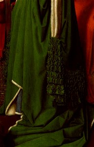 The Arnolfini Portrait, détail (4)