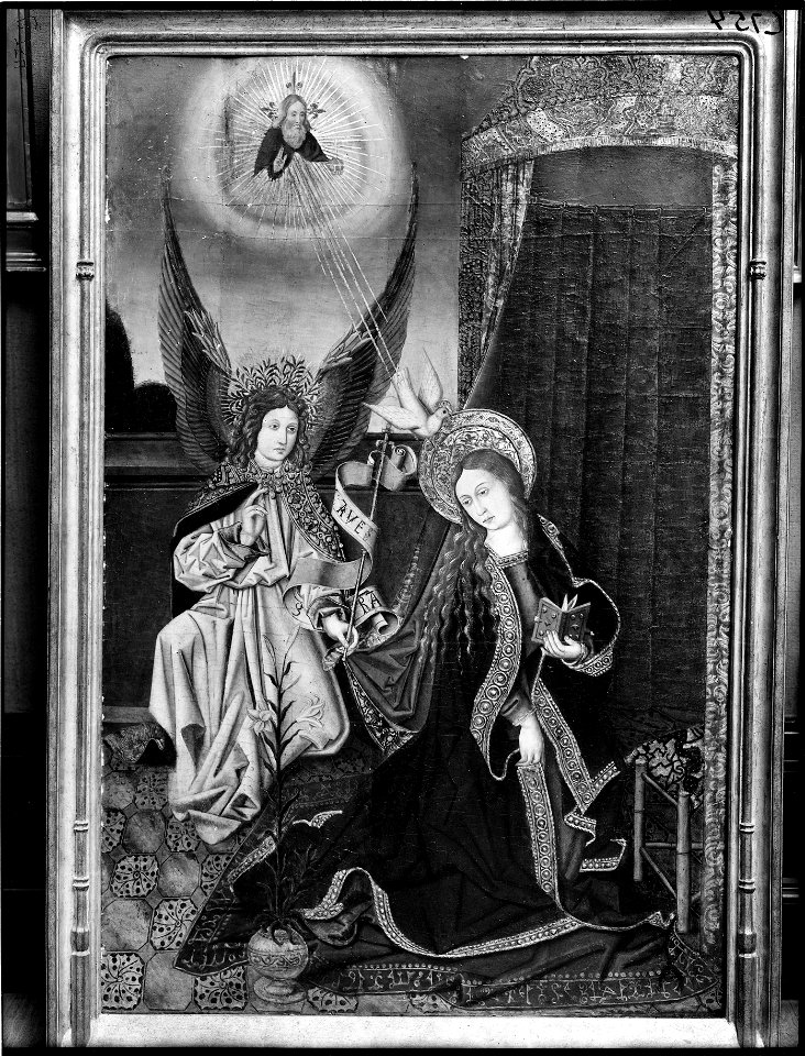 The Annunciation (Mästaren till Armisénaltaret) - Nationalmuseum - 19692