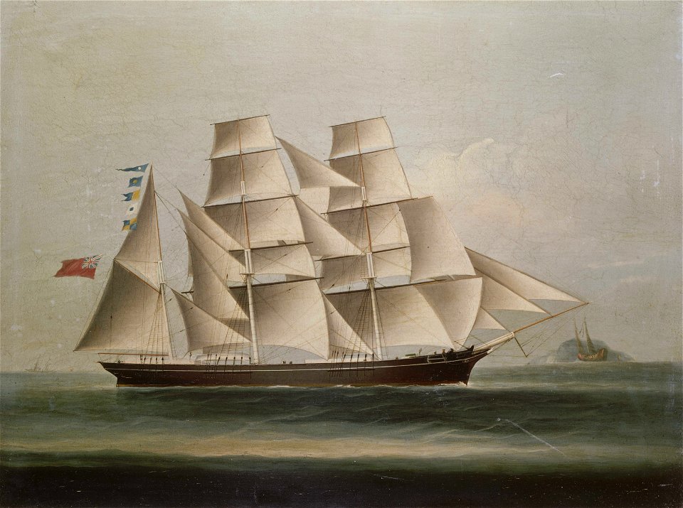 The barque Pathfinder RMG BHC3537