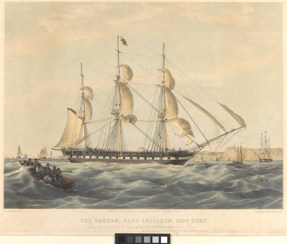 The Barham East Indiaman, 1200 Tons RMG PY0597