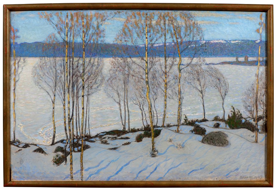 The Approach of Spring (Björn Ahlgrenson) - Nationalmuseum - 18639