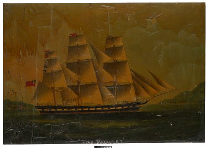 The barque Lord Macaulay RMG BHC3456