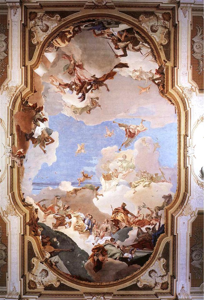 The Apotheosis of the Pisani Family - G B Tiepolo