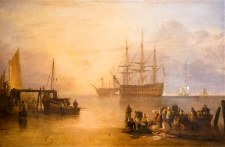 The Barber Institute of Fine Arts - Joseph Mallord William Turner - The Sun Rising through Vapour
