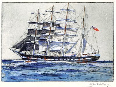 The Barque Elena 311 tons, Captain Thornton off Dungeness RMG Py0572