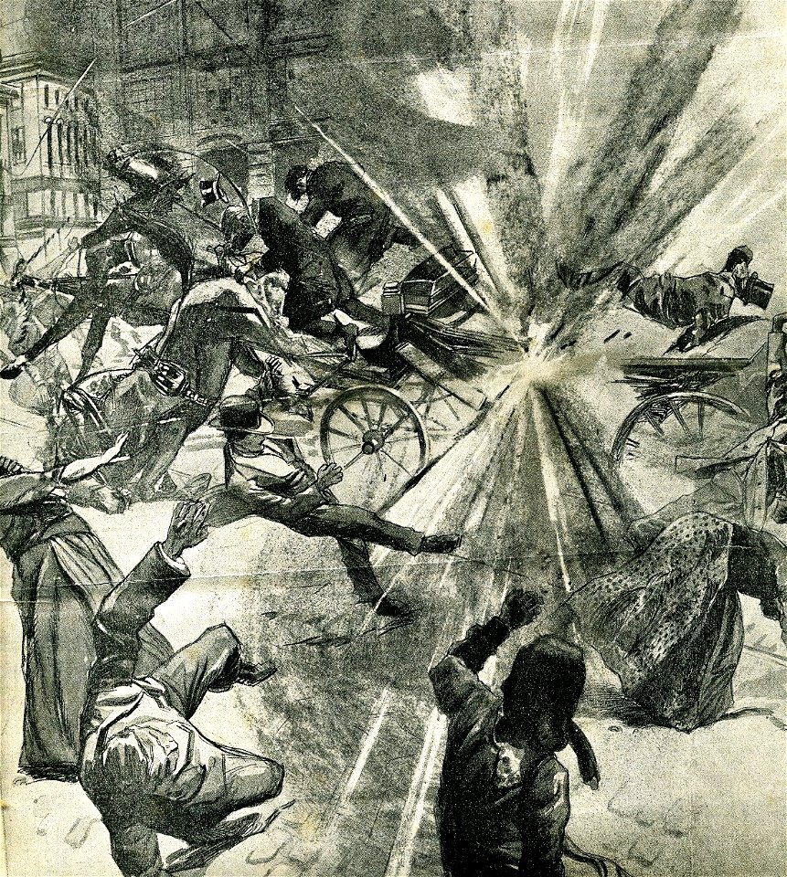 The assassination of Vyacheslav von Plehve, Le Patriote Illustré