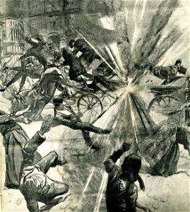 The assassination of Vyacheslav von Plehve, Le Patriote Illustré