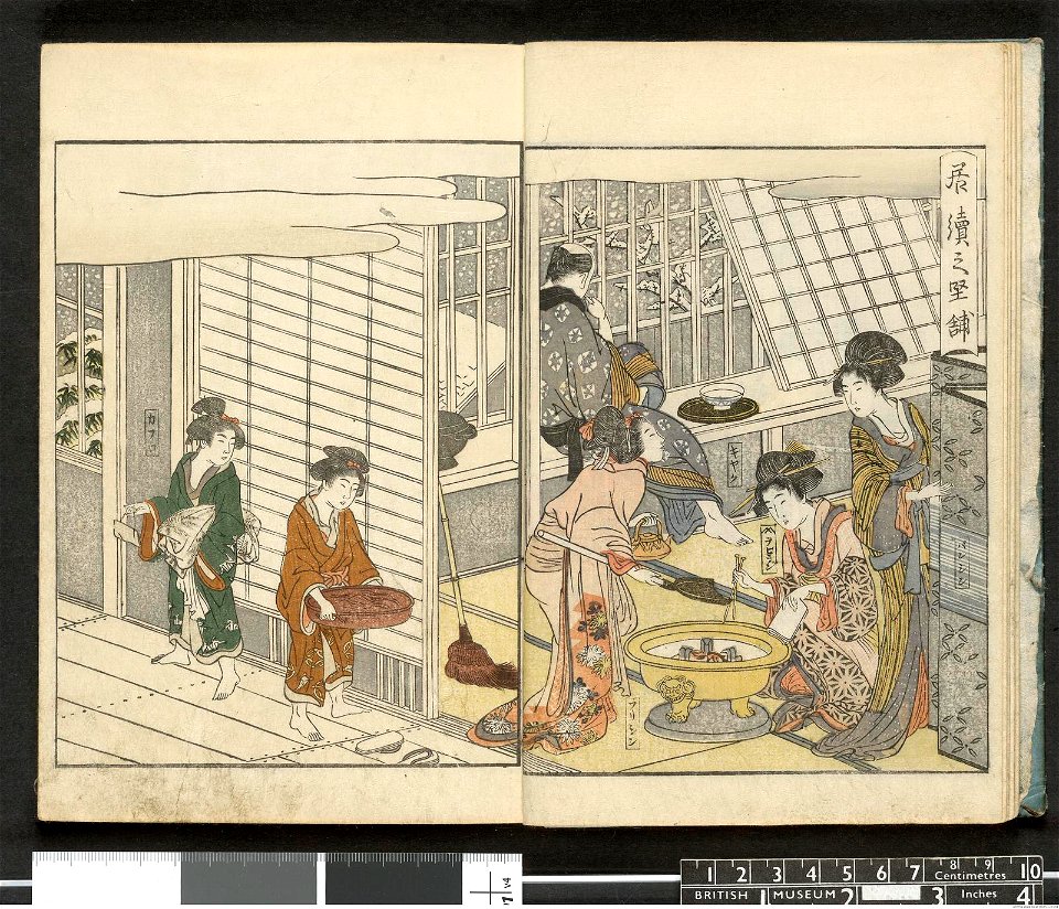 Seiro ehon nenju gyoji 青楼絵本年中行事 (A Picture Book of Annual Events in Yoshiwara) (BM 1979,0305,0.159.2 32)