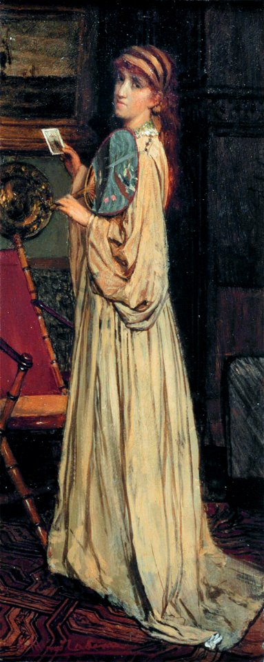 The artist's wife, by Lawrence Alma-Tadema