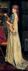 The artist's wife, by Lawrence Alma-Tadema