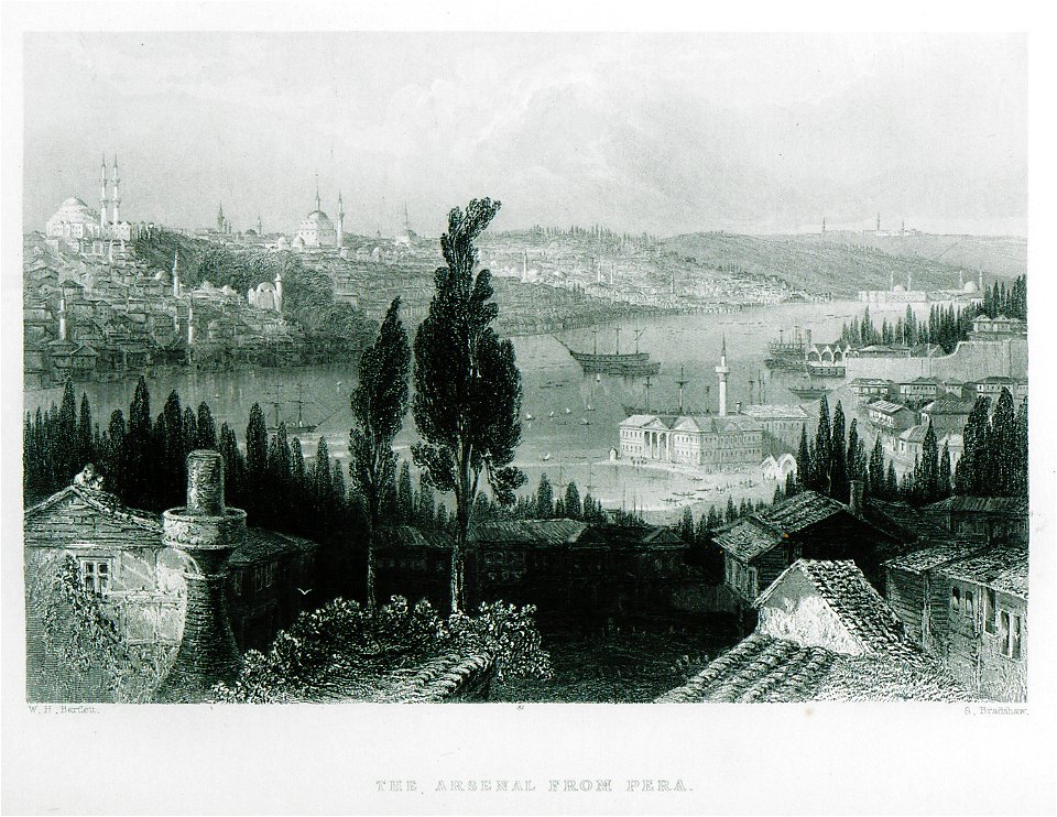 The Arsenal from Pera - Pardoe Julia - 1839