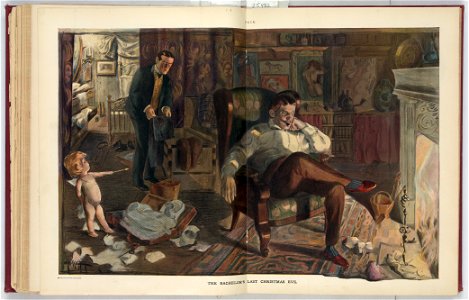 The bachelor's last Christmas eve - O'Neill Latham. LCCN2010651355