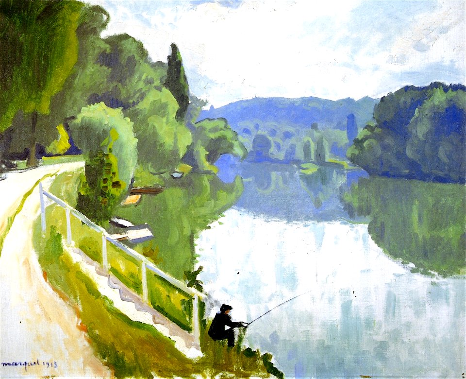 The Banks of the River Albert Marquet (1913)