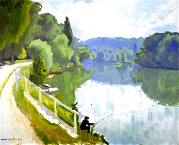 The Banks of the River Albert Marquet (1913)
