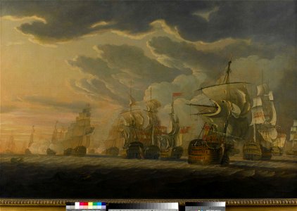 The Battle of Cape St Vincent, 14 February 1797 RMG BHC0486