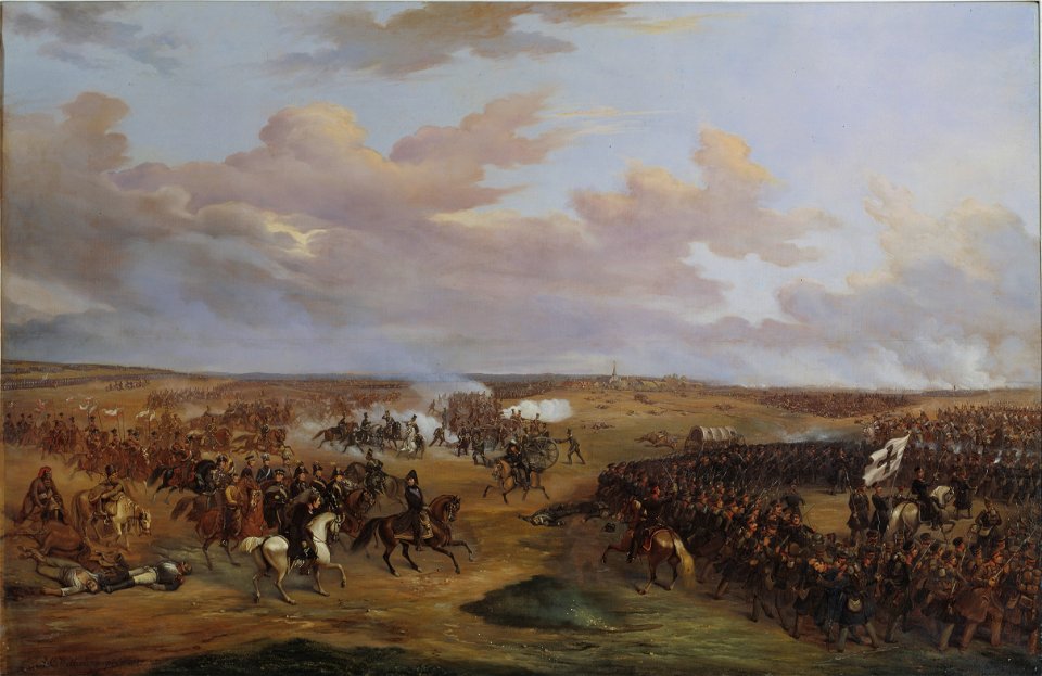 The Battle of Dennewitz, September 6, 1813 (Alexander Wetterling) - Nationalmuseum - 21864
