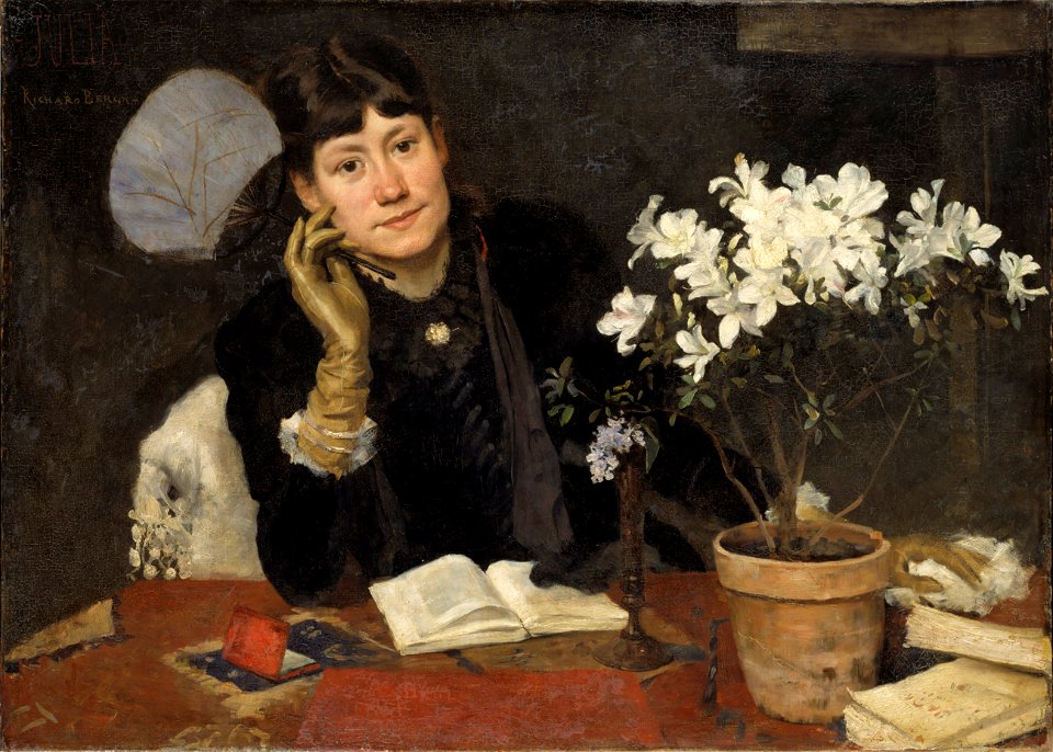 The Artist, Julia Beck (Richard Bergh) - Nationalmuseum - 19523