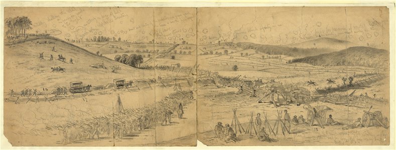 The battle of Gettysburg - EF. LCCN2004661930