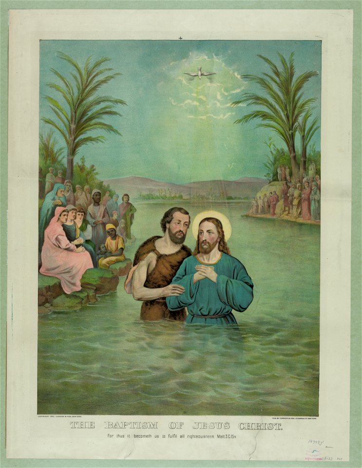The Baptism of Jesus Christ LCCN90708927